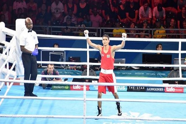 Boxer Manish and Gaurav in the quarter finals by winning the final 16 rounds