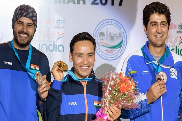 Gold Cast Star Shooter Jitu won gold medal in final