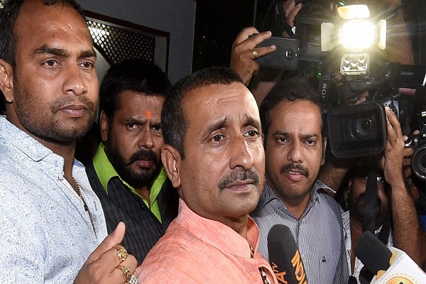 Uttar Pradesh against BJP MLA Kuldeep Singh filed Posco Act case