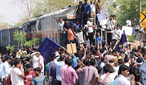 bharat bandh : Around 100 people sent to jail for violence in Alwar