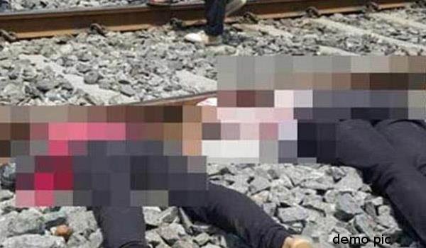 love couple commits suicide by jumps in front of train in alwar