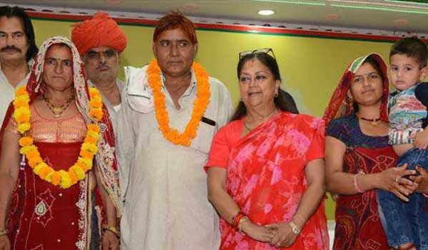 Chief minister Vasundhara Raje praises family for donating organs of brain-dead girl