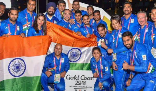 india scheduled 21st Commonwealth Games in gold coast on Thursday