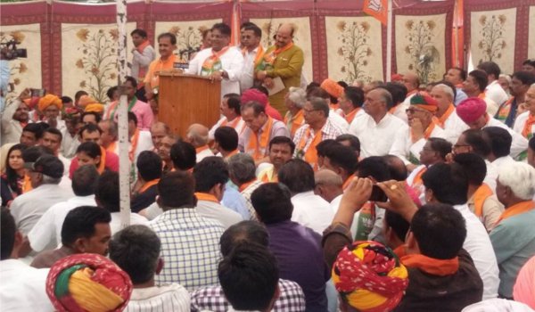 BJP MP Bhupendra Yadav on fast in ajmer against disruption in parliament session