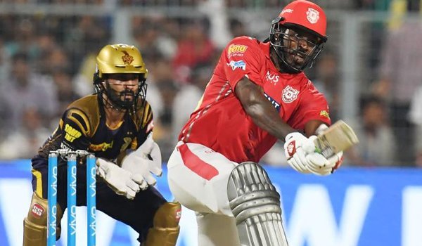 IPL 2018 : Chris Gayle, KL Rahul shine up front for Kings XI Punjab in kolkata knight riders route