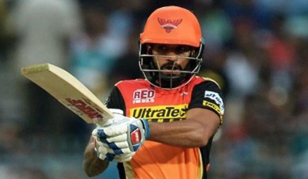 IPL 2018: Shikhar Dhawan's unbeaten 77 helps Sunrisers Hyderabad