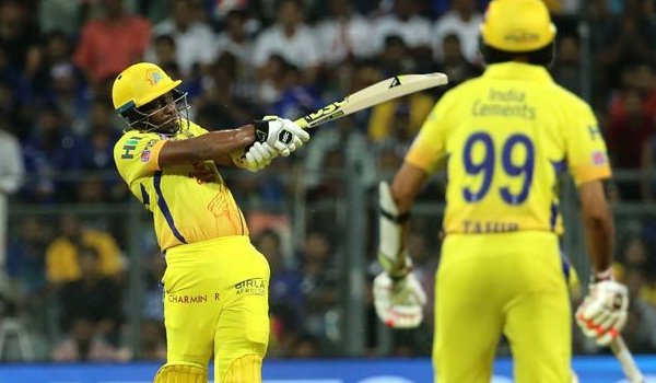 IPL 2018 chennai super kings beat mumbai indians by one wickets in a thriller