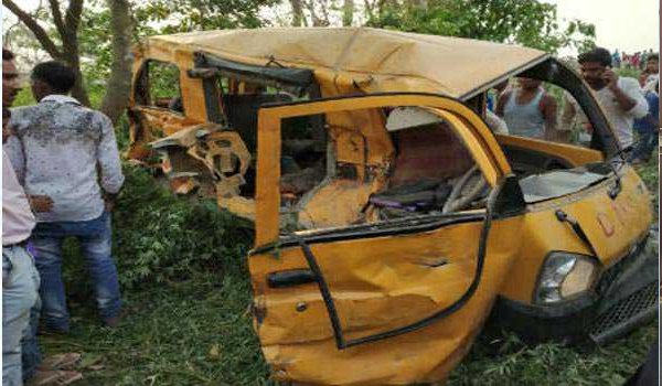 13 children killed in bus-train collision in Kushinagar, Uttar Pradesh
