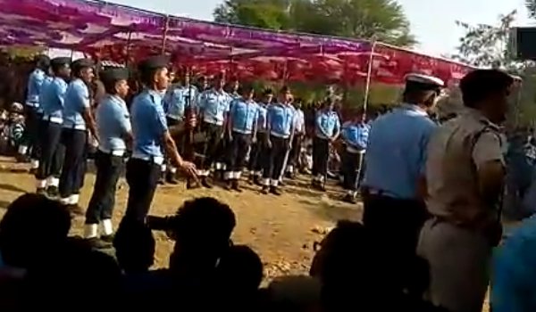 Murlidhar lohar Cremation Ceremony with state honor in Udaipur