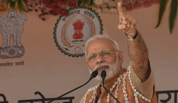 Prime Minister Narendra Modi inaugurated the first health centre under Ayushman Bharat Scheme in Chhattisgarh