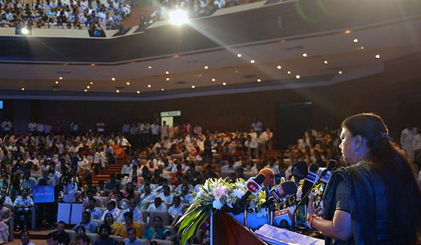 Chief Minister Vasundhara Raje announces scheme on Ambedkar Jayanti