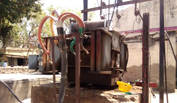Transformer Explosion in JLN Hospital ajmer