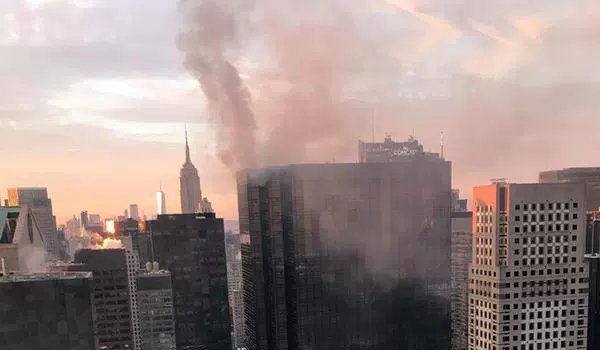 Man, 67, dies in fire on 50th floor of Trump Tower in New York