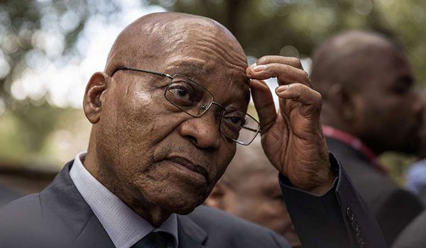 south africa ex President Jacob Zuma charged with Corruption