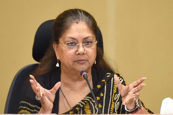 वसुंधरा ने पार्टी के नेताओं को एकजुटता और पार्टी हित में काम करने की नसीहत दी