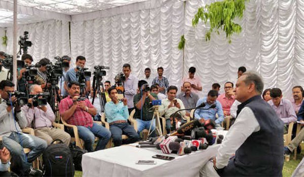 why Ashok Gehlot says Vasundhara Raje should resign from her post