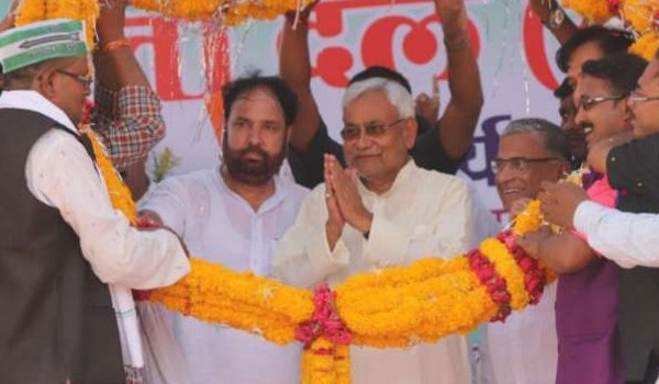 Bihar Chief Minister Nitish Kumar dry law pitch in Rajasthan