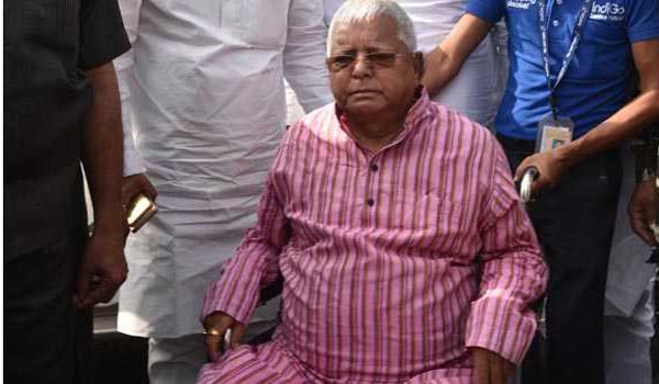 Lalu Yadav returns to Ranchi jail on completion of parole