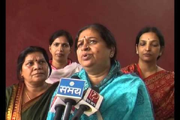 प्रदेश में महिलाएं सुरक्षित नहीं है आये दिन बढ़ती बलात्कार की घटनाये-मांडवी चौहान