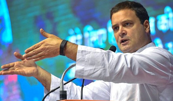 Congress chief rahul gandhi