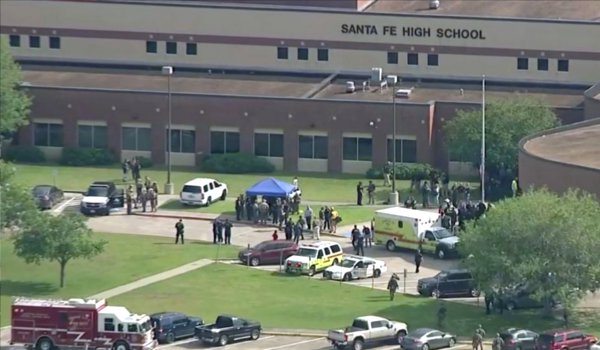 At least 10 killed in shooting at Texas Santa Fe High School