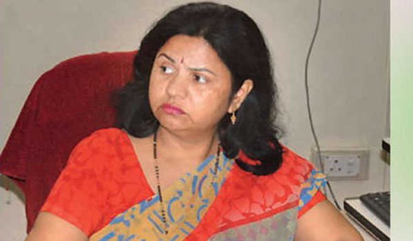 wheat scam : IAS Nirmala Meena surrenders at ACB office in jodhpur
