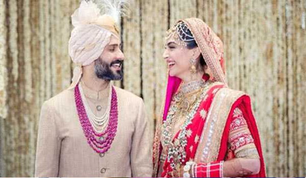 Actress Sonam Kapoor wedding with boyfriend Anand Ahuja