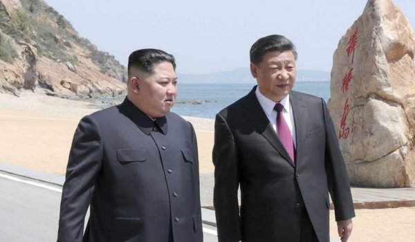 North Korean leader Kim Jong holds second meeting with Xi Jinping