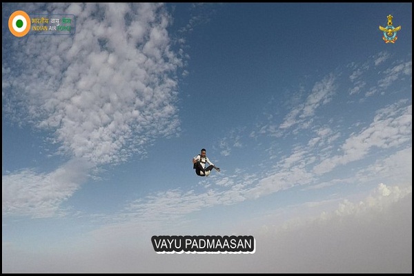 Air Force executives did their own 'Air Padmasan'