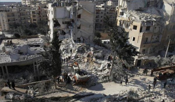 38 Killed By Air Strikes In Syria's Idlib Says Human Rights Monitor