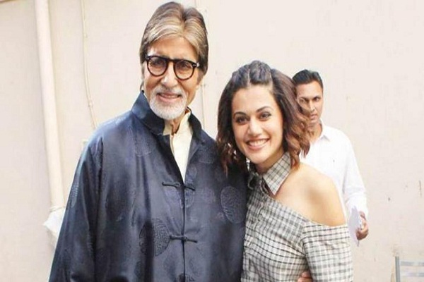 अमिताभ बच्चन के साथ काम करने को लेकर खुश है तापसी पन्नू