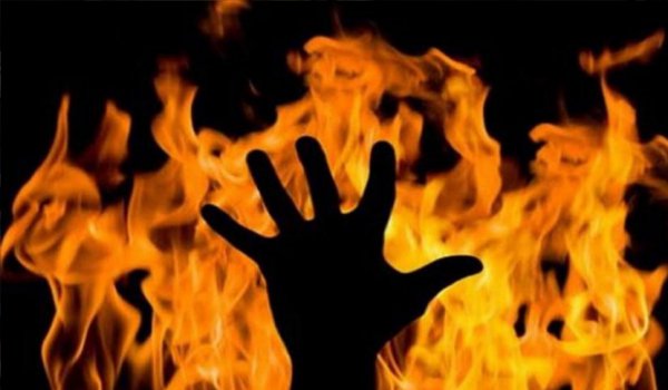 Dalit farmer burnt alive before helpless wife on outskirts of Bhopal