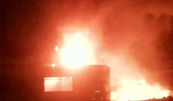 Ahmedabad : Major fire reported in ink manufacturing firm