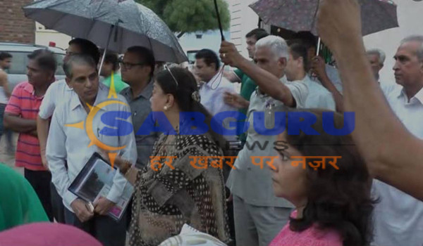 CM vasundhara raje visit in sirohi before 2 years. file photo