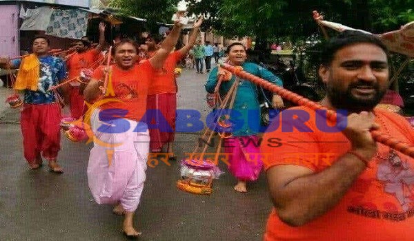 सिरोही में गत वर्ष निकाली गई कावड़ यात्रा