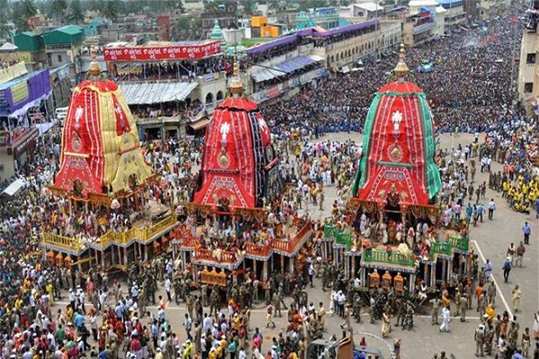 The nine-day Rath Yatra of Lord Sri Jagannath started in Puri