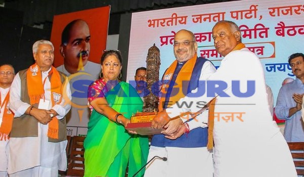 work 18 hours a day, says Amit Shah to bjp workers in poll bound rajasthan