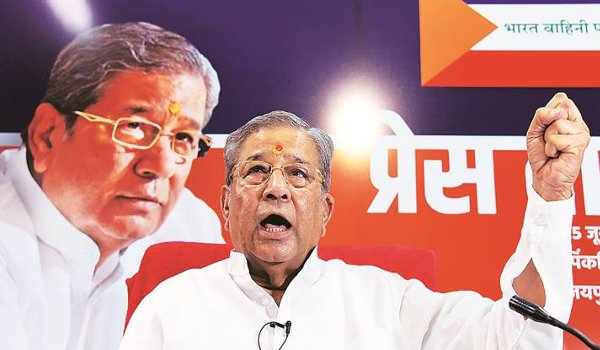 Rebel Rajasthan BJP leader Ghanshyam Tiwari