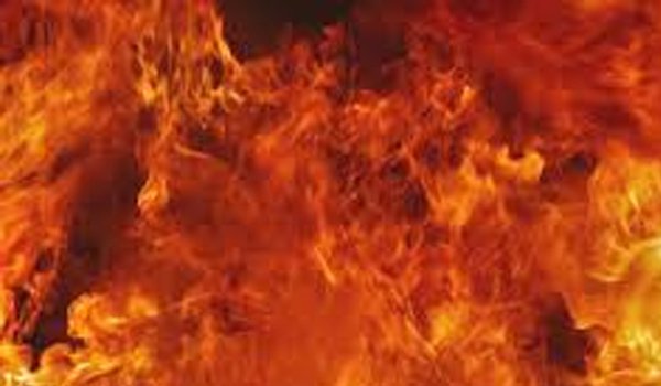 fire breaks out in plywood factory at Gagal in ajmer