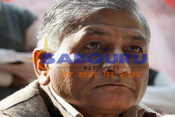 Indian government system denounces people-General VK Singh