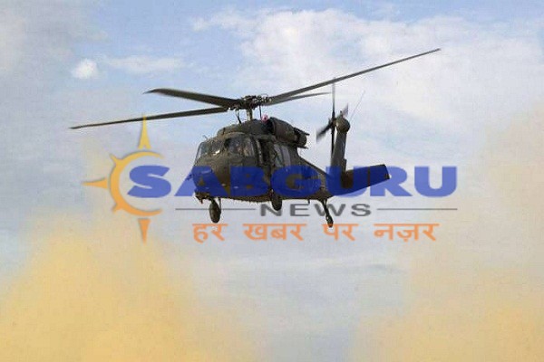 Army tents collided with helicopter, 22 people injured