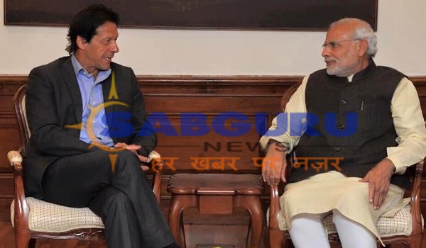 When imran Khan face to face modi
