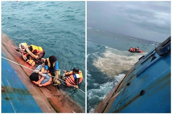 इंडोनेशिया में नाव के डूबने से 29 लोगों की मौत, 41 अब भी लापता