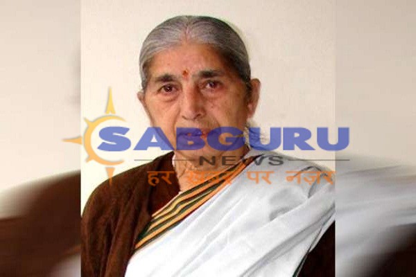 पूर्व मंत्री लक्ष्मीकांता चावला