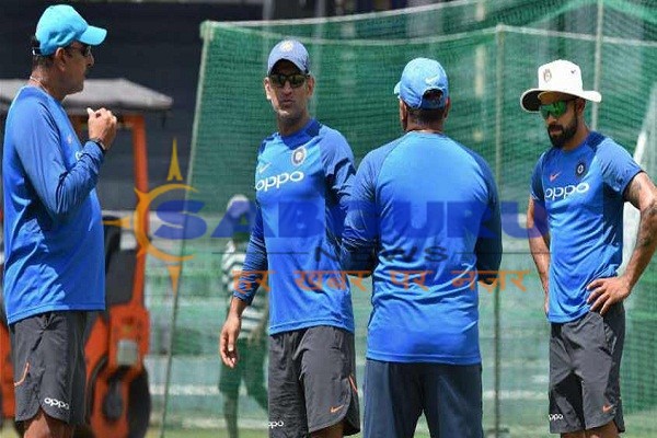 India's only practice due to heavy heat decreased one day in match
