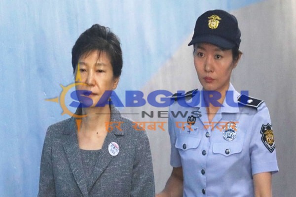 South Korea's former President and sentenced to eight years in jail