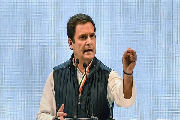 BJP is spreading into a drunken mania: Rahul Gandhi