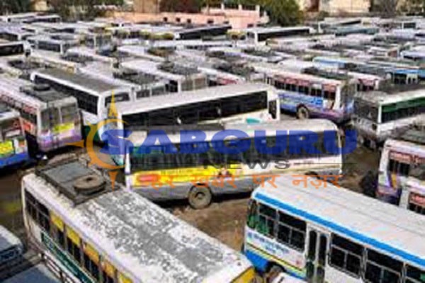 Roadways buses stopped for the second day, passengers get disturbed