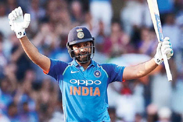 Kuldeep's sixes and Rohit's century won India by 8 wickets