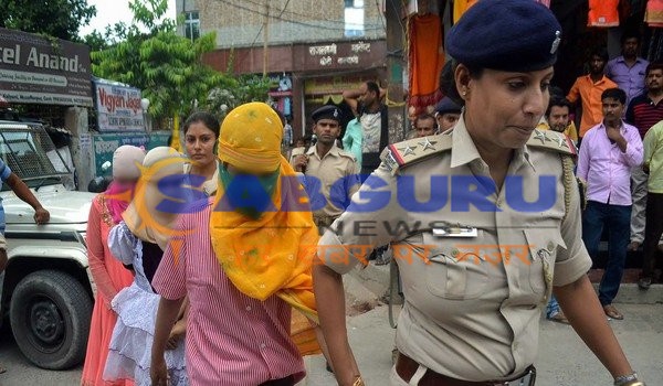 Police escorts children out of shelter home